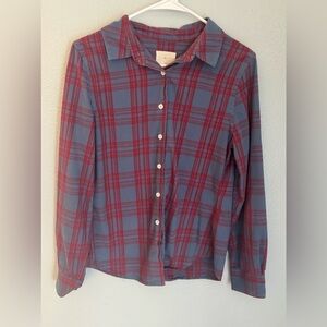 Boy. By Band of Outsiders Plaid Shirt Size 2- US size 6